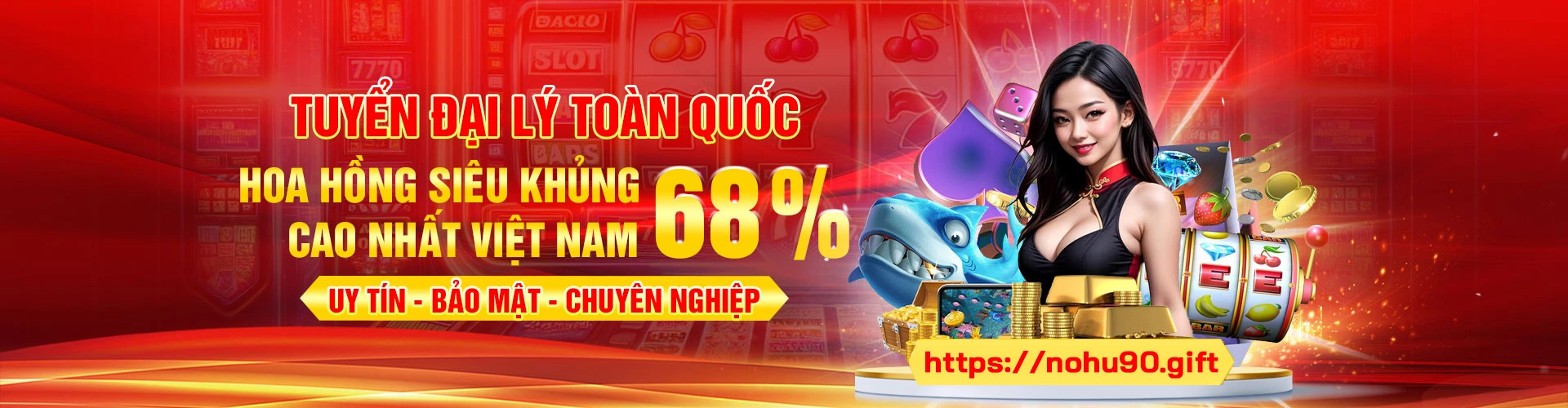 Banner tuyển đại lý hoa hồng siêu khủng