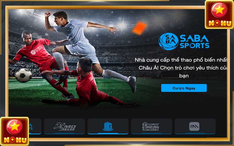 Cá cược thể thao - Đa dạng kèo cá độ thể thao quốc tế 3 Các nhà cung cấp cá cược thể thao hợp tác với Nohu90